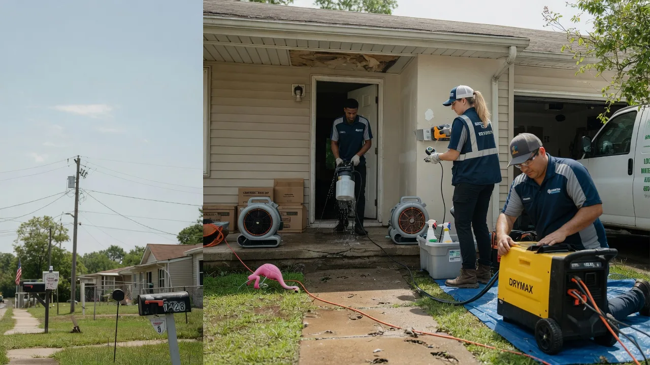 Storm Damage Water Removal in Camp Wood, TX near me